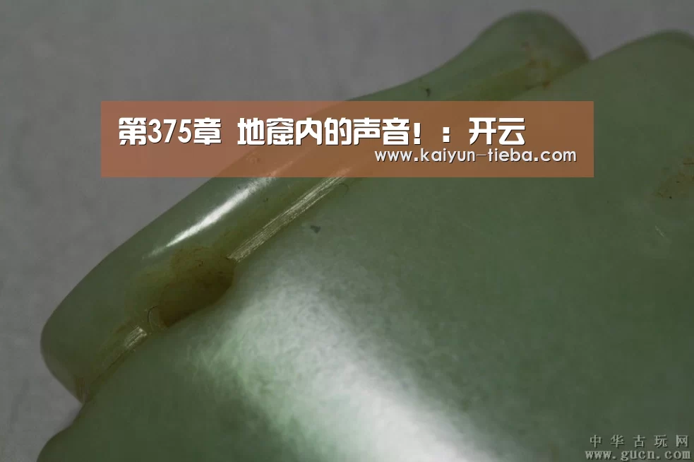 第375章 地窟内的声音!:开云(图1) 开云